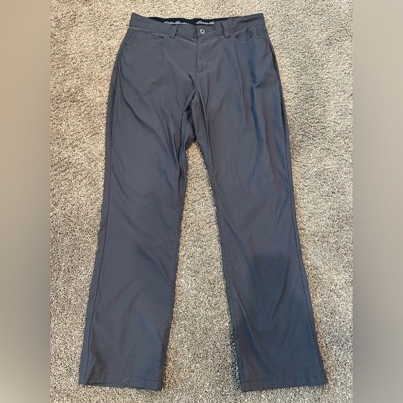 Eddie Bauer Other - Eddie Bauer Men's Dark Gray Tech Pants 38x32